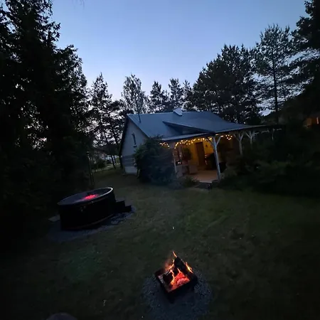 Bialy W Srodku Lasu *